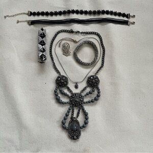 Jewelry Bundle - Black and Silver